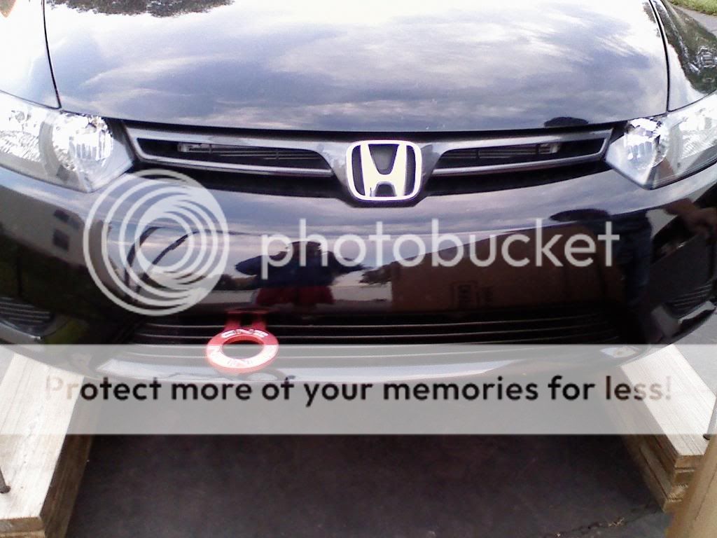 Front Tow Hook Install 08 Civic (Pics) 8th Generation Honda Civic Forum